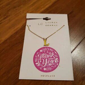 Initial Necklace - Letter L